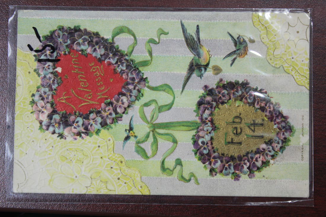 A Valentine's Day Post Card: as shown