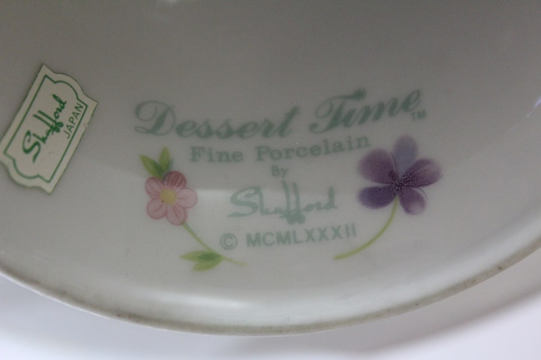A Ceramic Cake Plate - 8