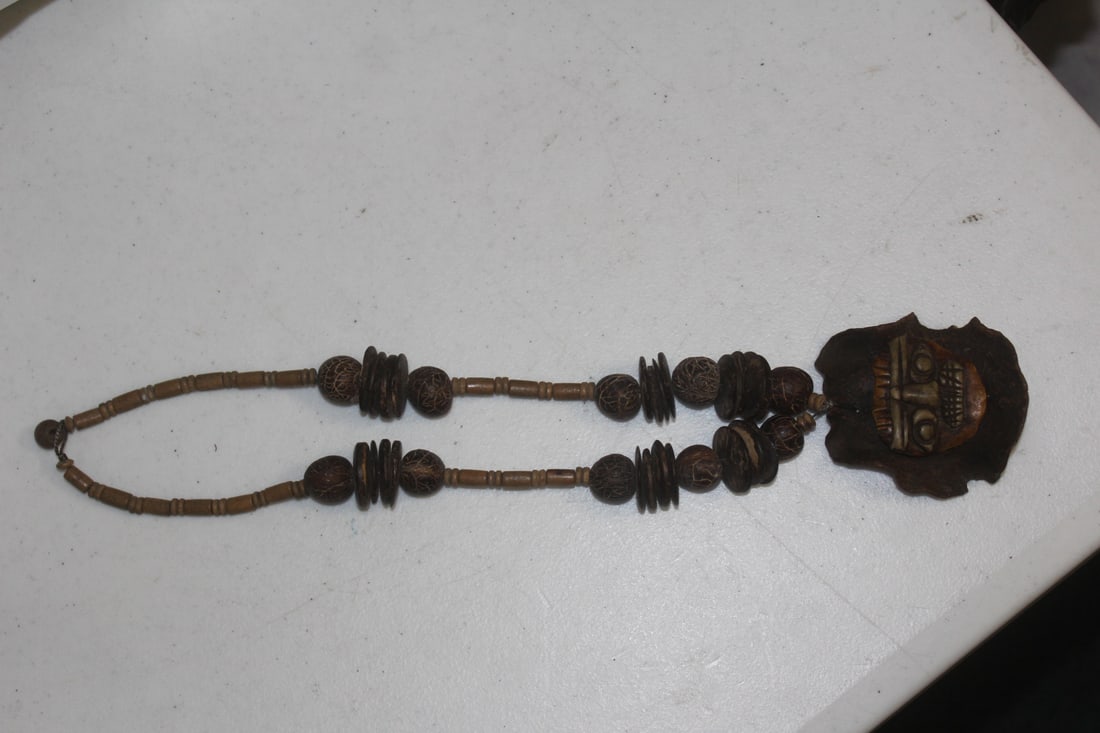 Unknown Tribal Necklace: was told very old