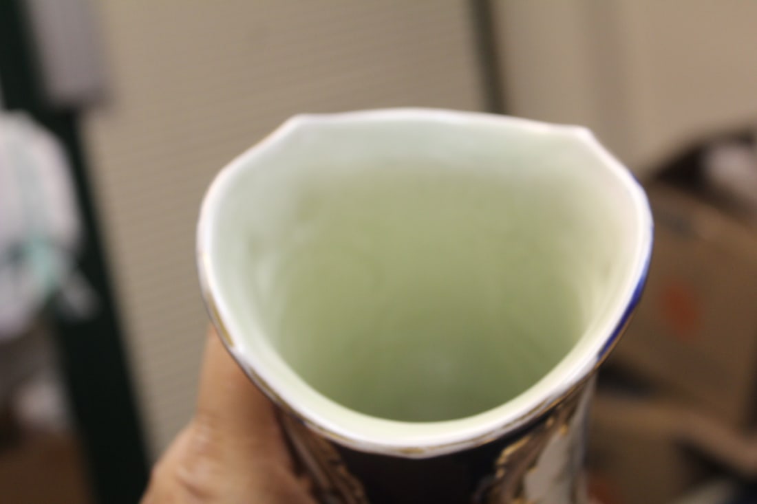 Antique Ceramic Vase - 6