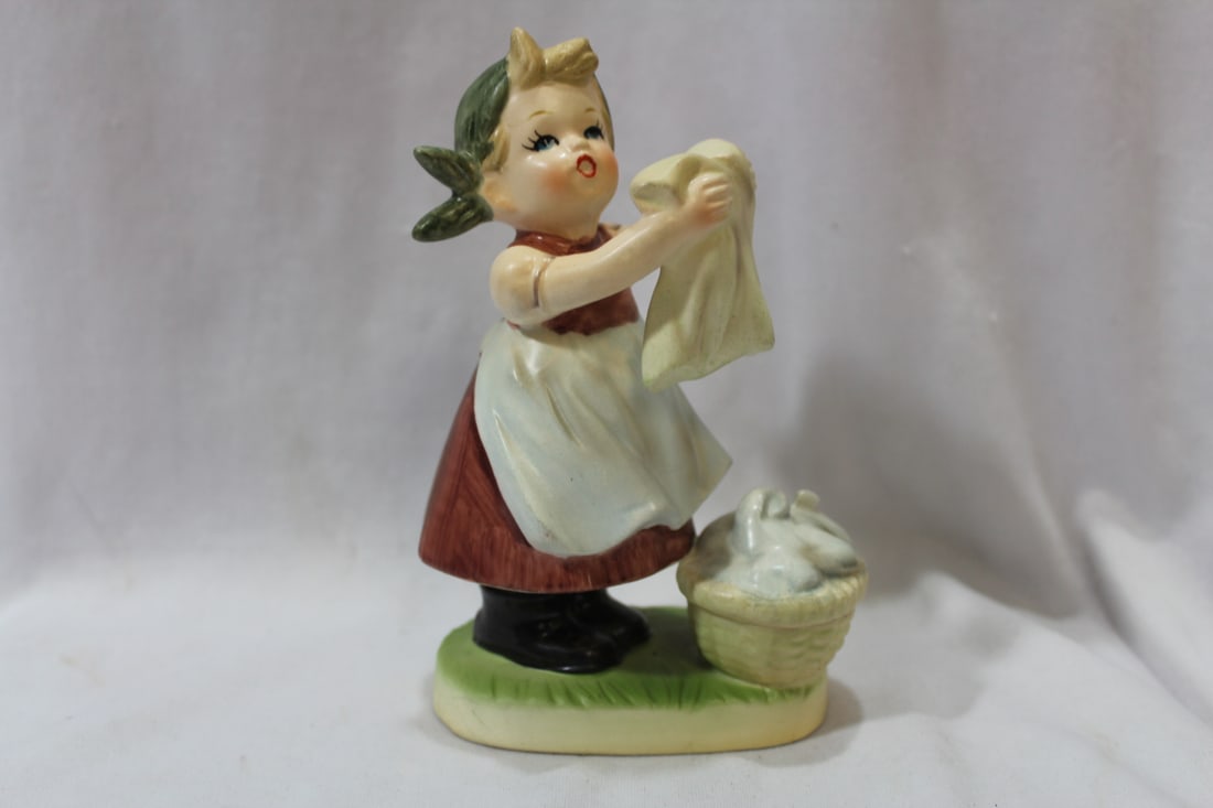 A Hummel-Style Figurine: 5 3/8" tall
