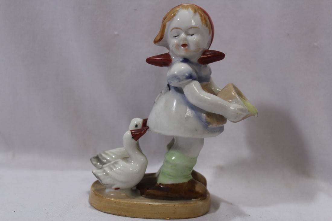 A Hummel-Style Figurine: 5" tall