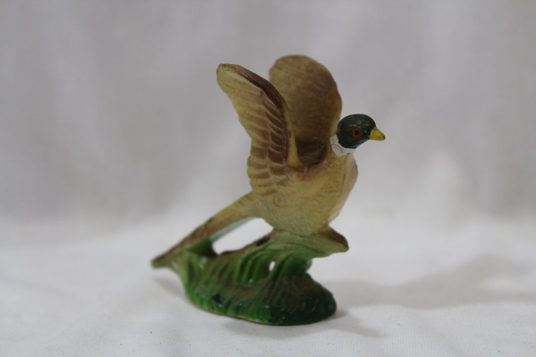 An Old Plastic Turkey: made in Hong Kong - 2 1/2" tall