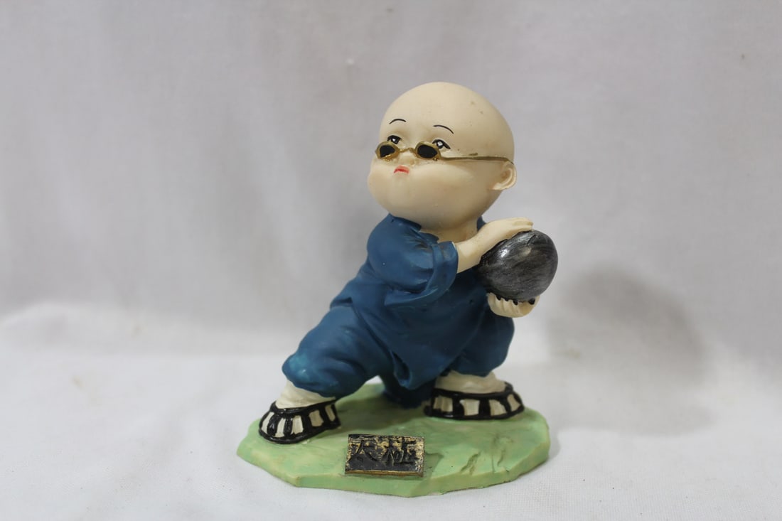 A Hummel-Style Figurine: 4" tall