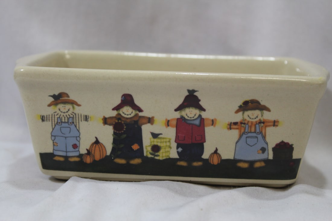 A Ceramic Planter: 6" across