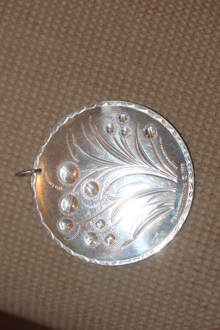 Towle Sterling Christmas Ornament: please check images out for year
