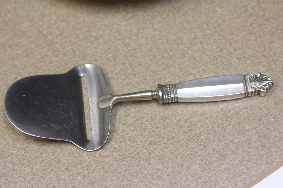 Sterling Handle Slicer: 8" long