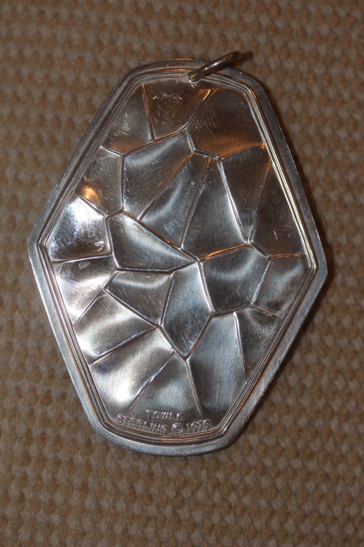 Towle Sterling Christmas Ornament: please check images out for year