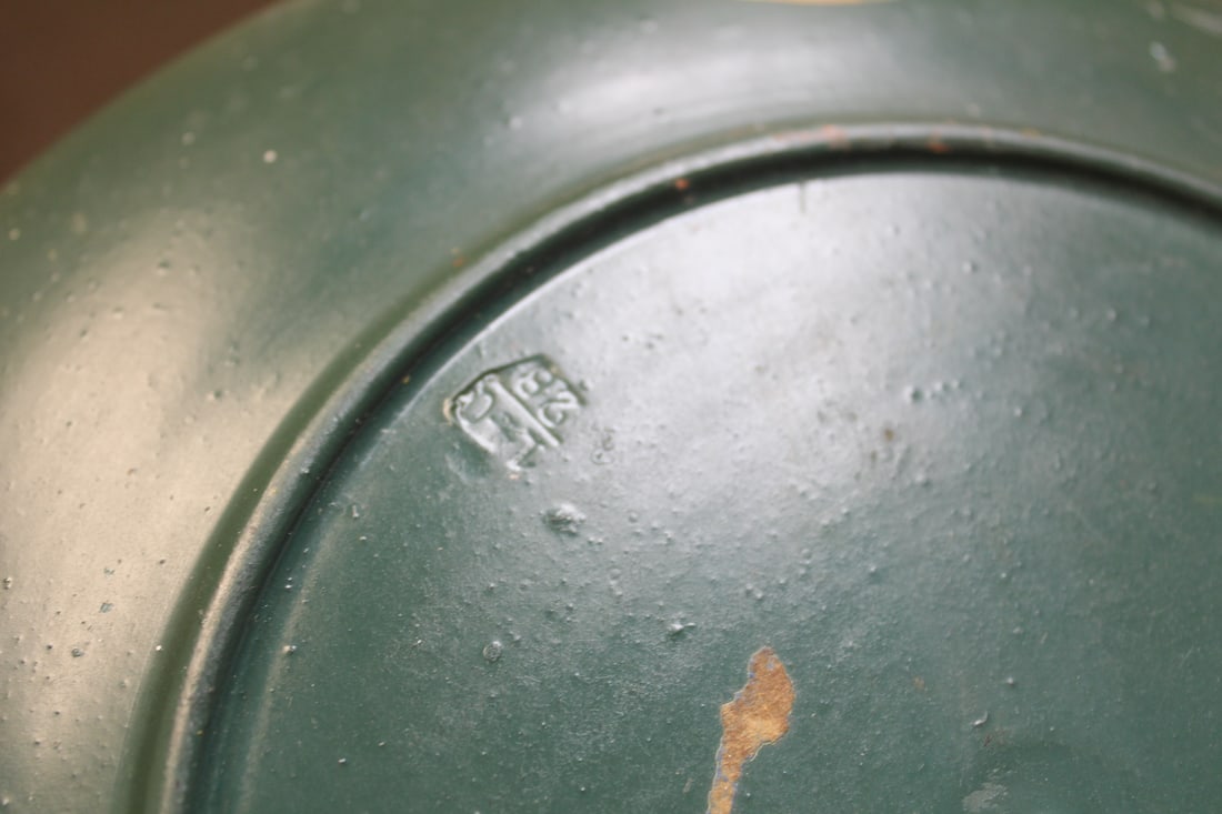 Signed Oil on Ceramic - 11