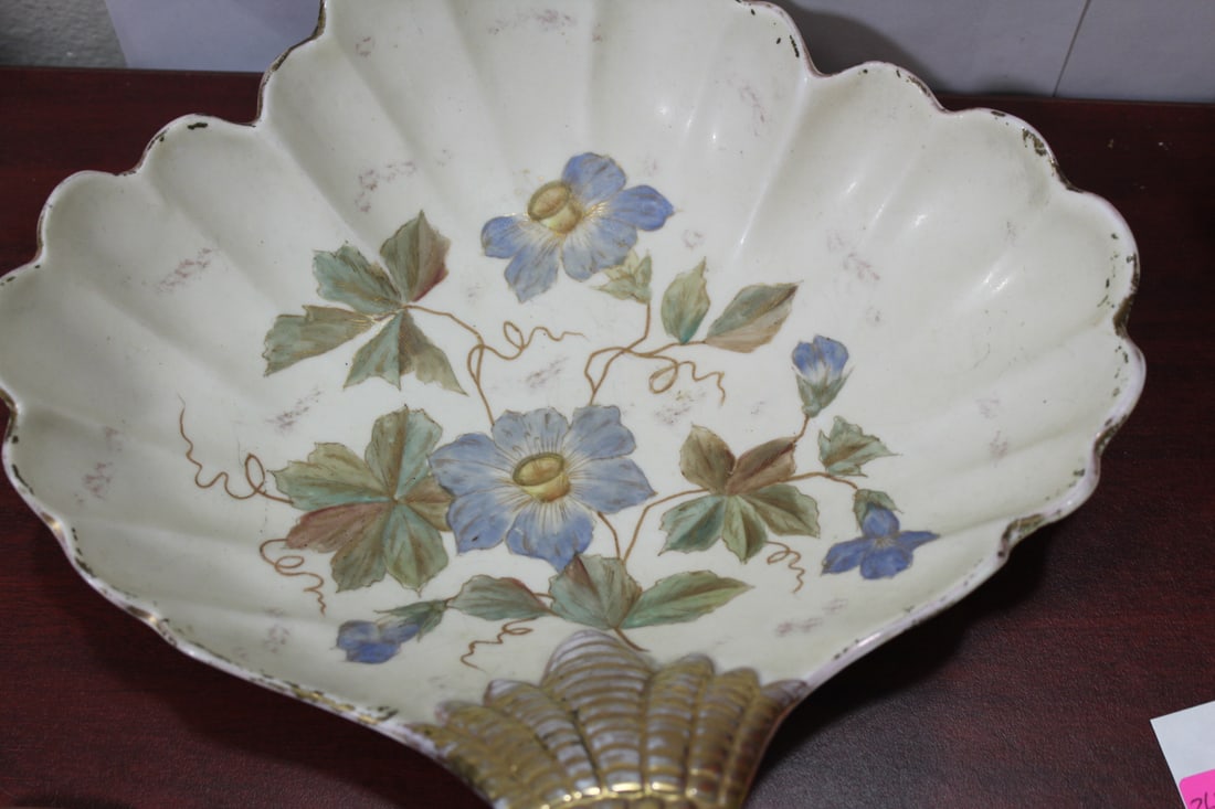 A Signed Ceramic Shell form Bowl - 2