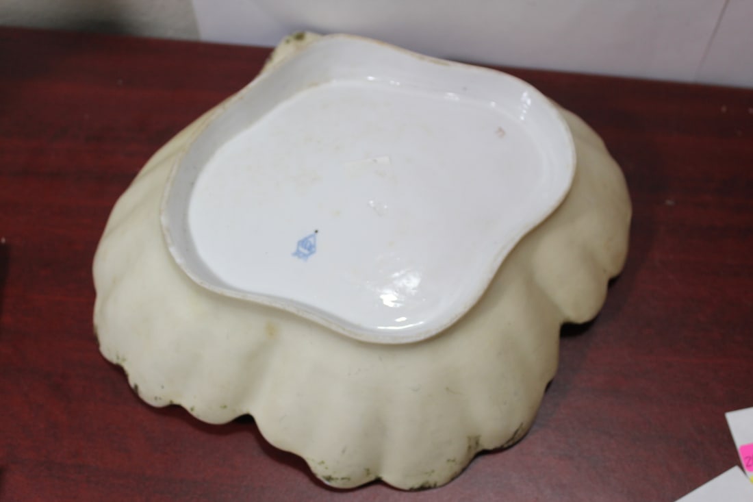 A Signed Ceramic Shell form Bowl - 5
