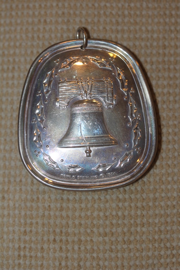 Towle Sterling Christmas Ornament: please check images out for year