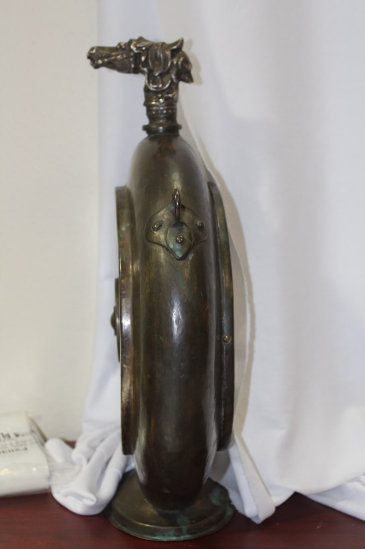 A Large Copper Flask - 7