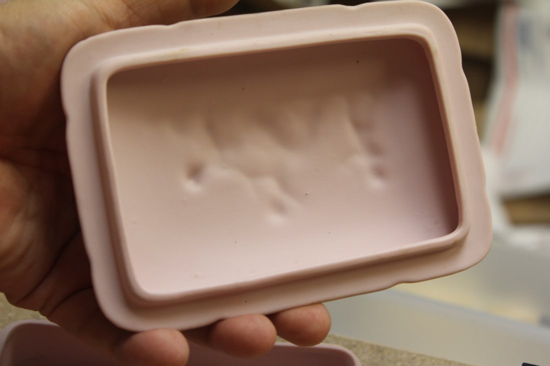 Jasperware Ceramic Trinket Box - 2