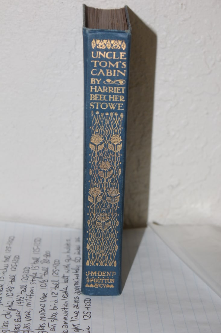 Hardcover Book: Uncle Tom's Cabin: novel by Harriet Beecher Stowe