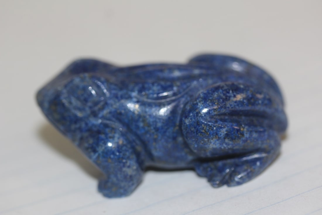 Small Lapis Lazuli Frog - 2