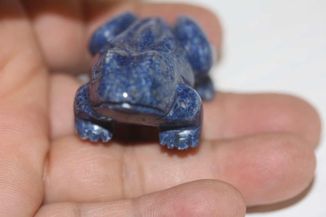 Small Lapis Lazuli Frog - 4