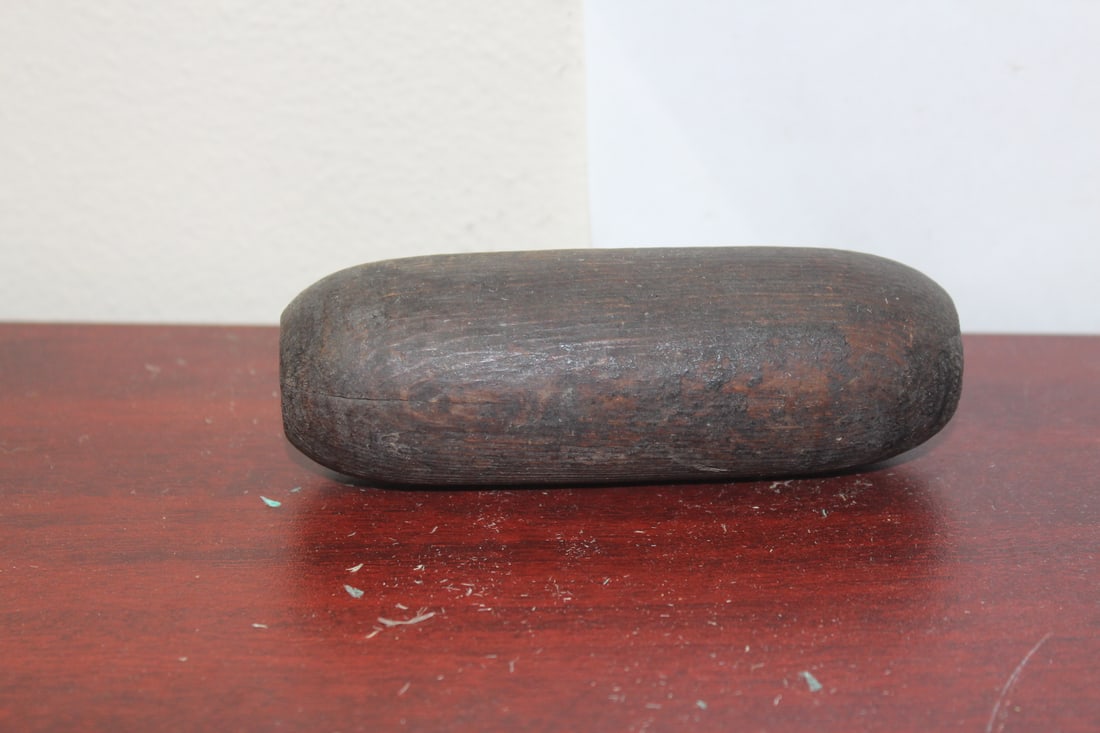 A Vintage Wood Floater: 4 3/4" across