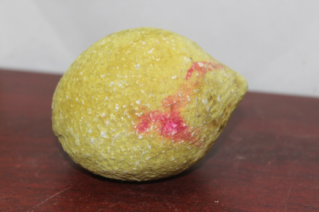 A Real Size Stone Lemon: as shown