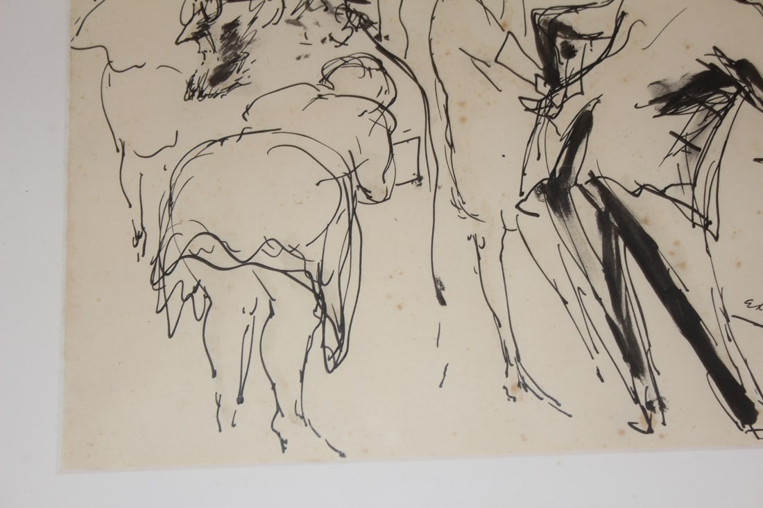 Etching by Aaron Sopher - 4