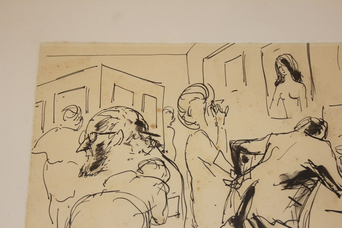 Etching by Aaron Sopher - 5