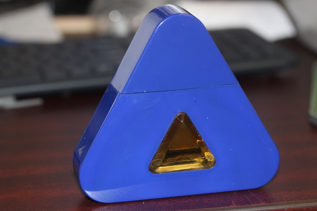 Triangle by Liz Claiborne Parfume Bottle: originally 3 ounces - looks like it is all in there