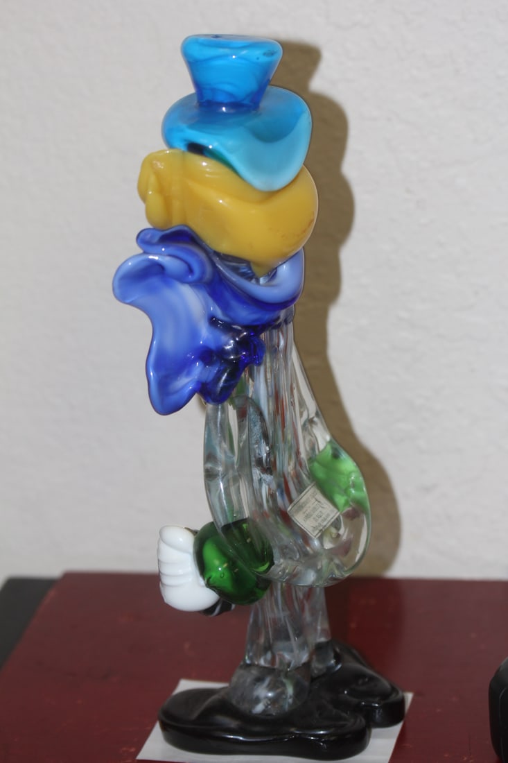 Signed Murano Clown - 3