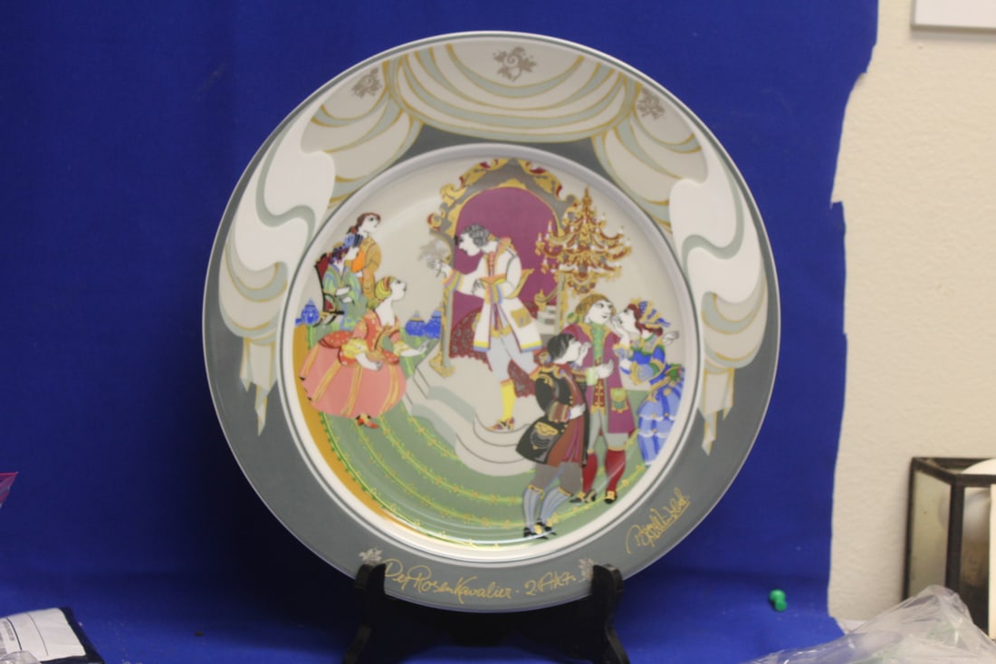 Rosenthal Studio Line Charger by Bjorn Wiinbald: 12 3/8" in diameter