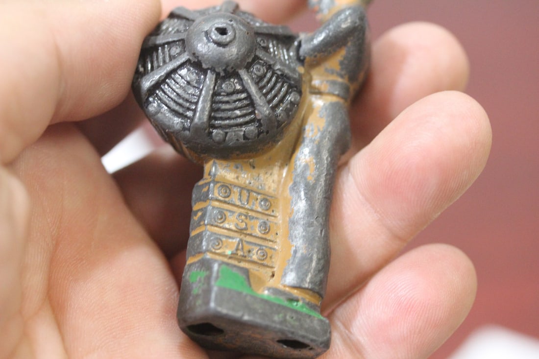 A Polychrome Worker Figurine - 6