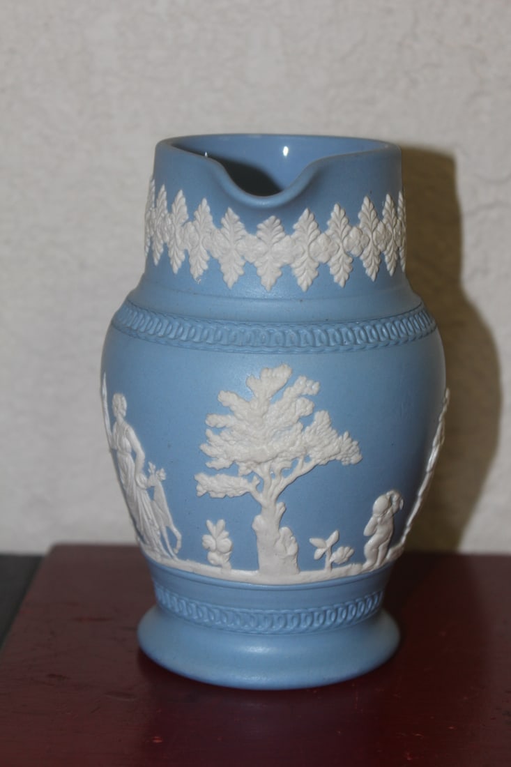 England Jasperware Pitcher - 2