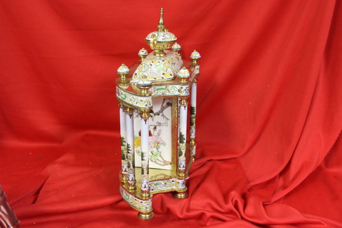 A Cloisonne Clock - 2