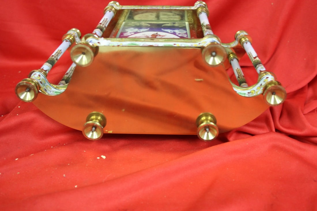 A Cloisonne Clock - 5