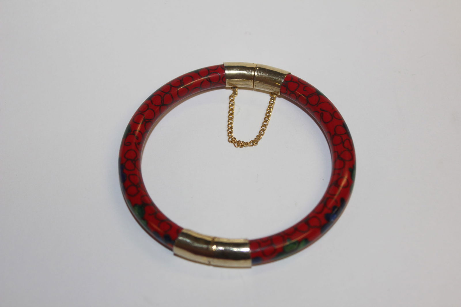 A Cloisonne Bangle Bracelet: as shown
