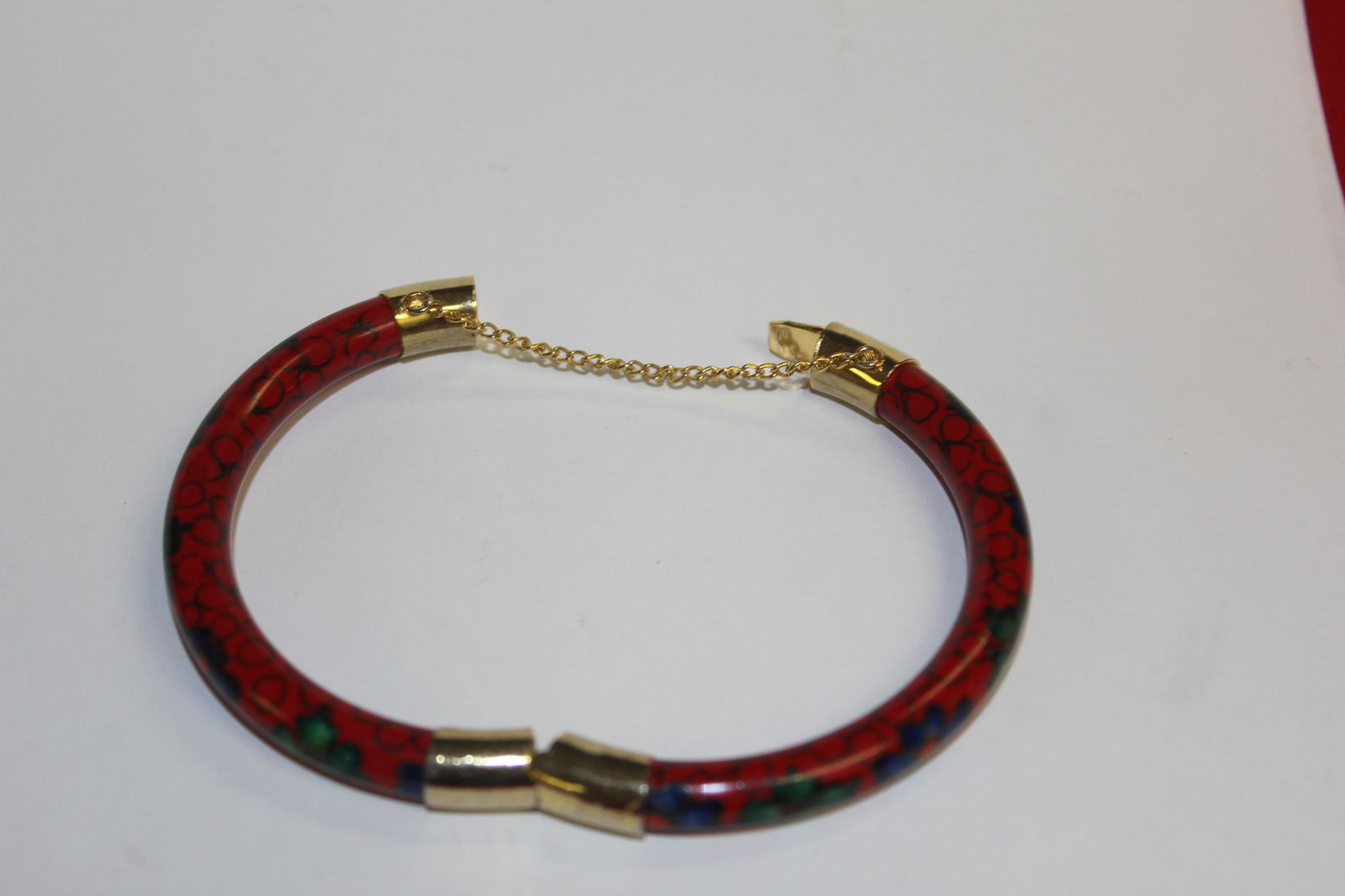 A Cloisonne Bangle Bracelet - 4