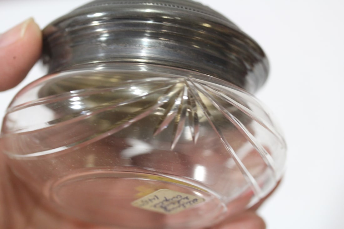 A Sterling Top Container - 5