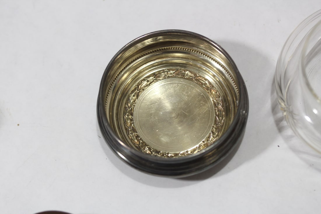 A Sterling Top Container - 9