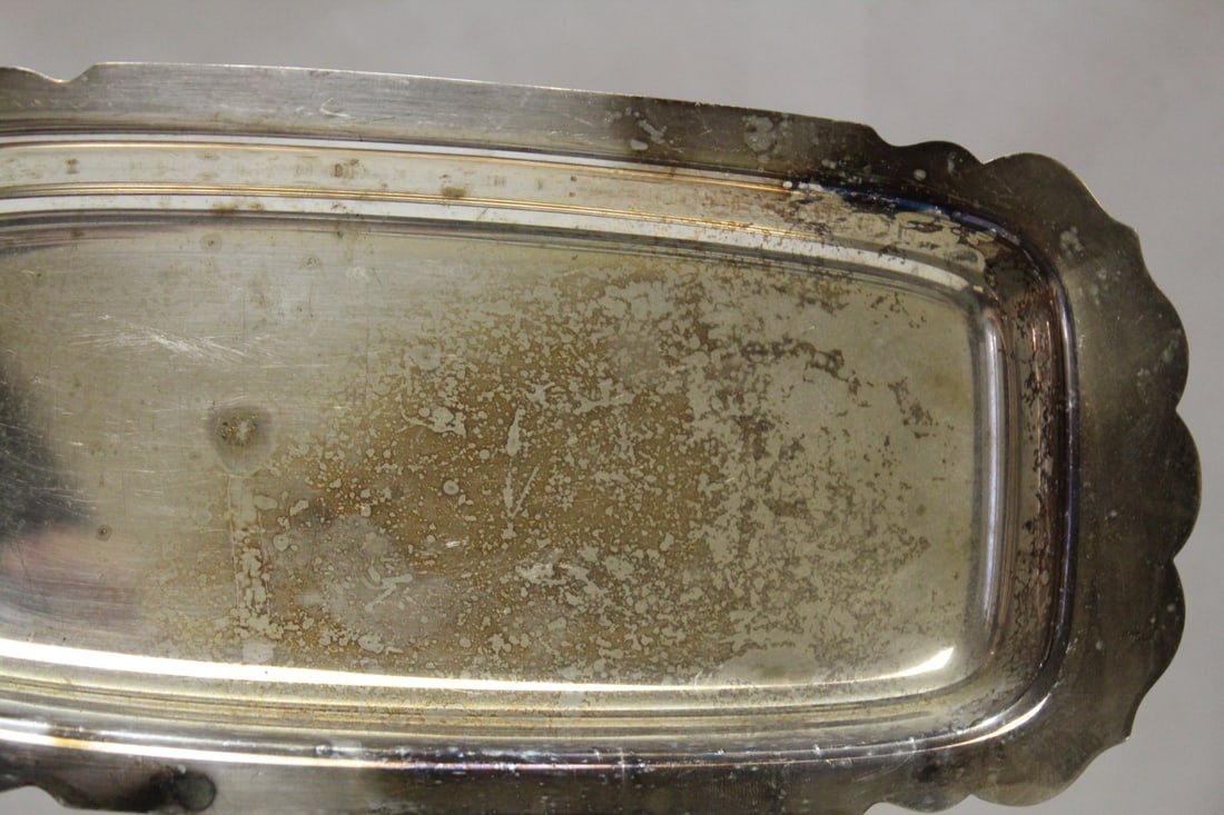 A Silverplated Tray - 2