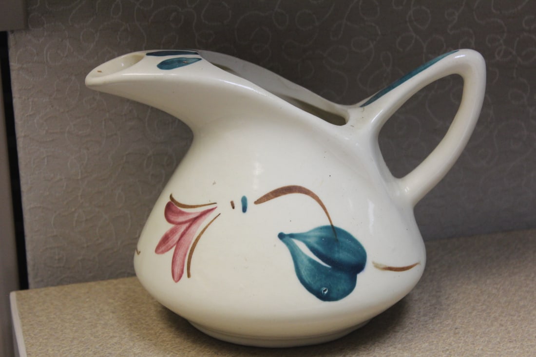 Retro Style Ceramic Pitcher - 3
