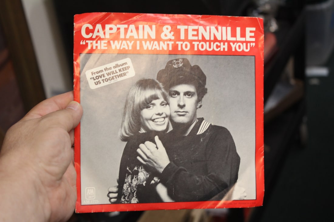 Captain and Tennille 45 rpm Album/Record: as shown