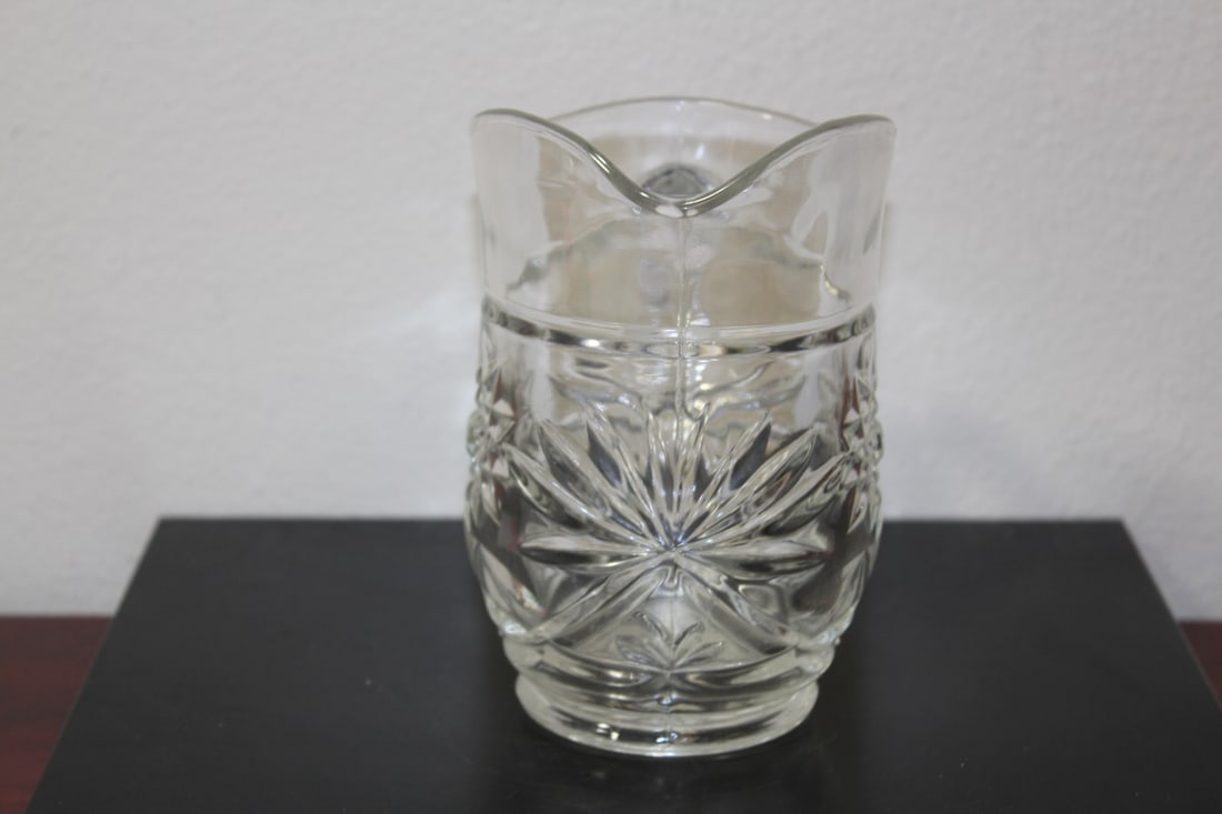 A Pressed Glass Pitcher - 3