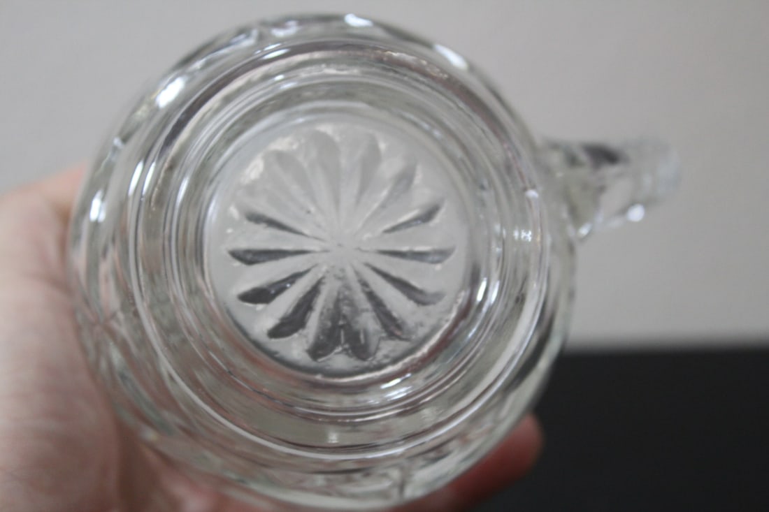 A Pressed Glass Pitcher - 4