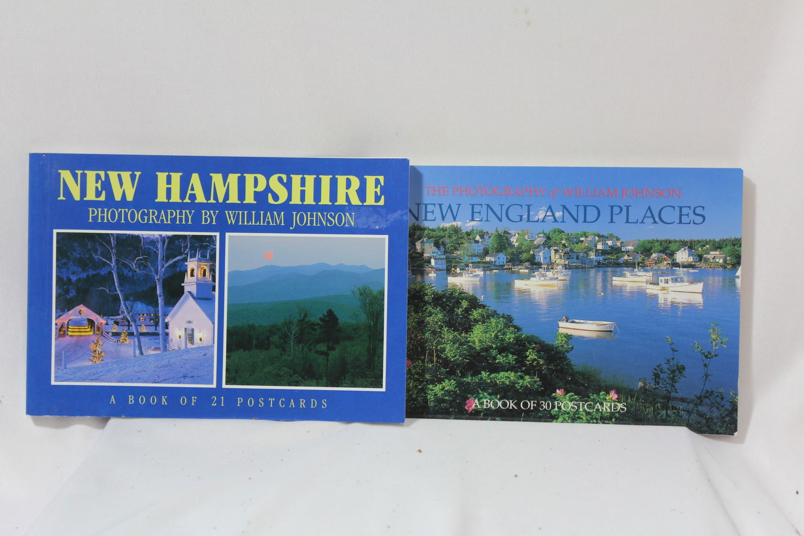 Lot of Two Postcard Books: as shown