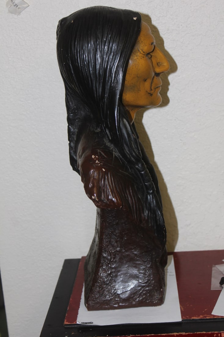 Chalk Indian Statue - 3