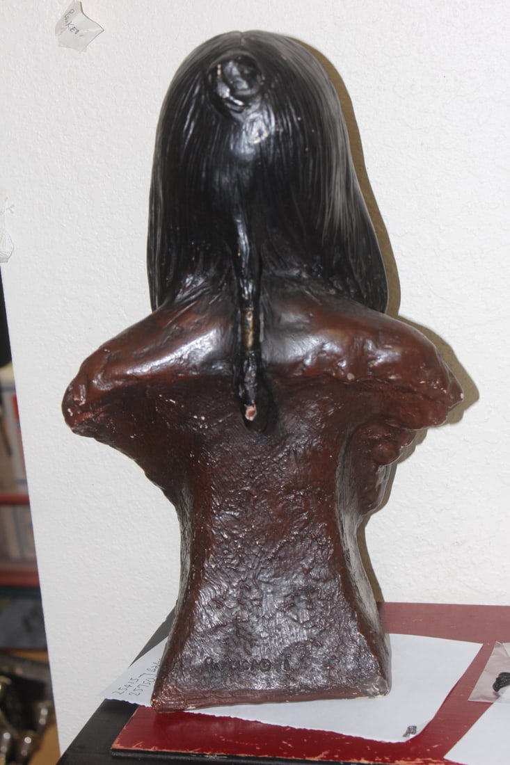 Chalk Indian Statue - 4