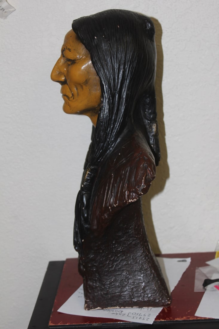 Chalk Indian Statue - 6