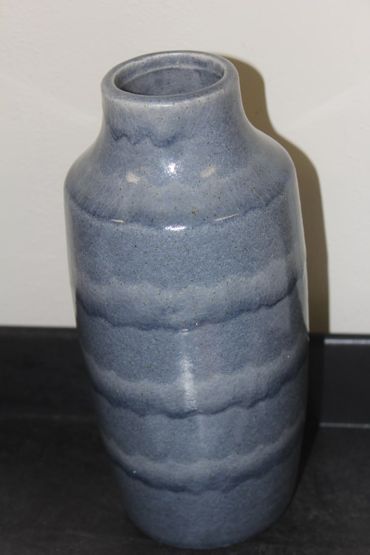 Art Pottery Vase: 10 3/8" tall