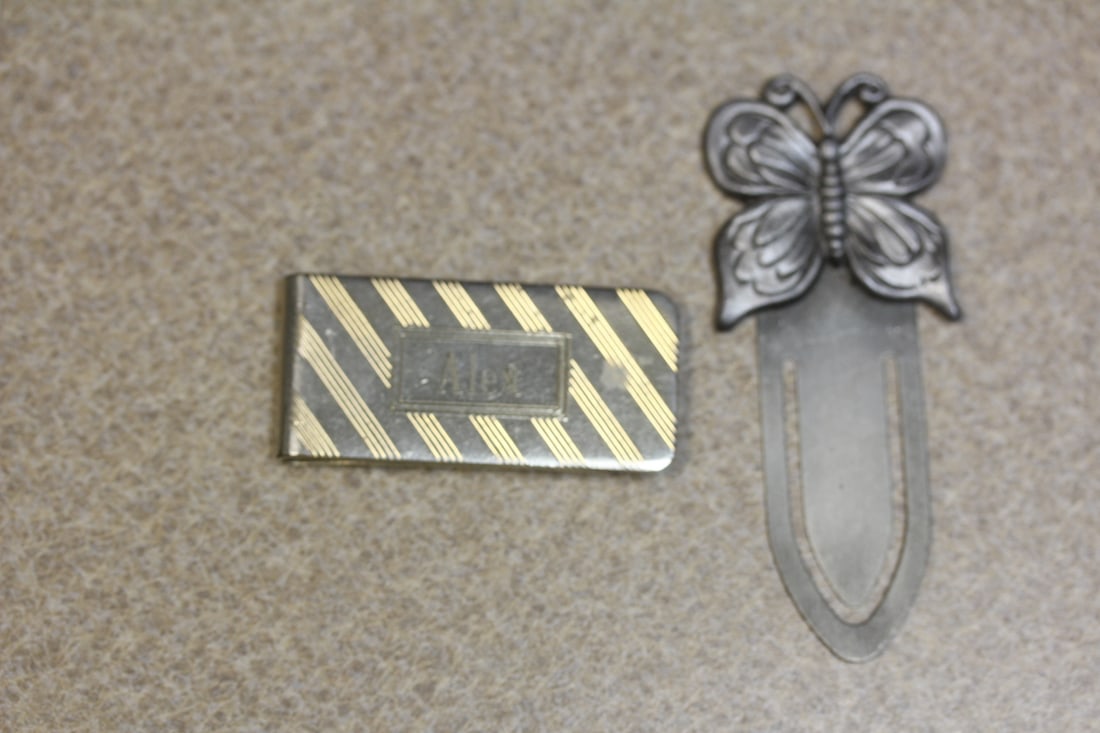 Lot of 2 Money Clips: as shown