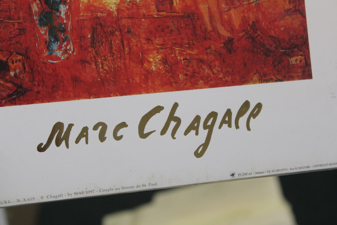 A Marc Chagall Print - 5