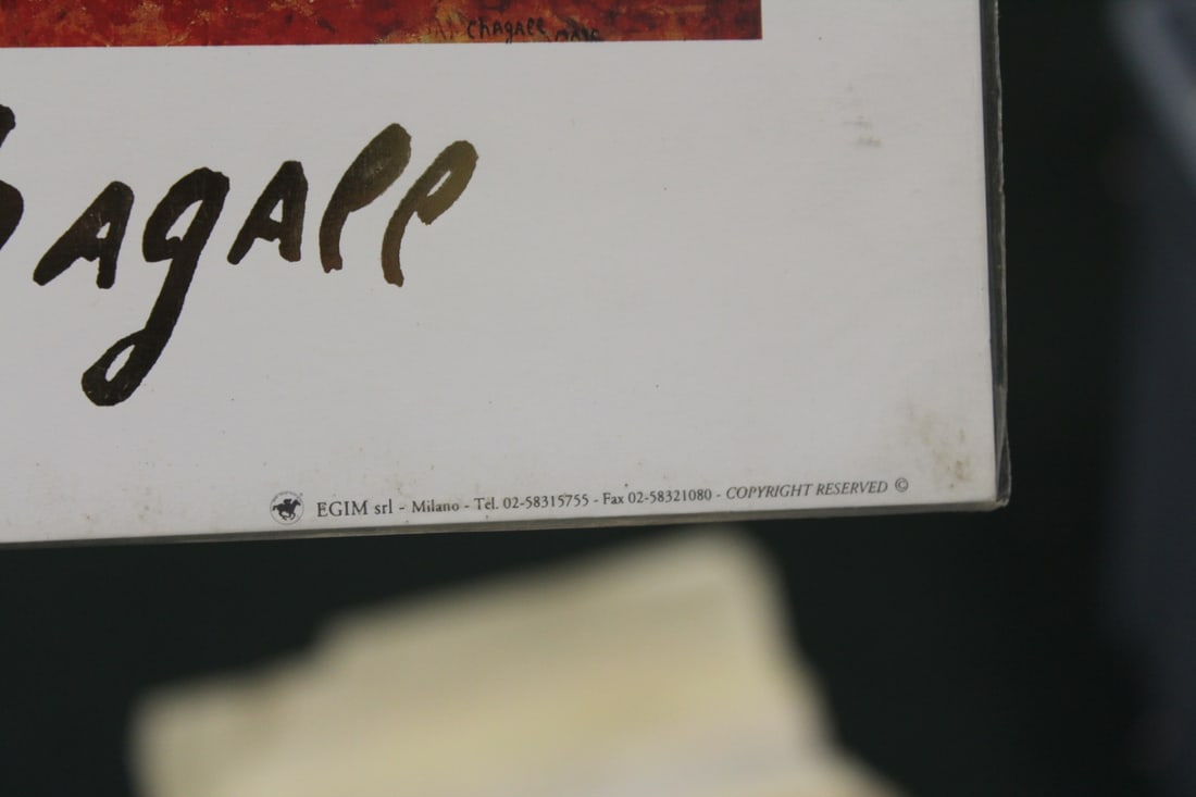 A Marc Chagall Print - 7