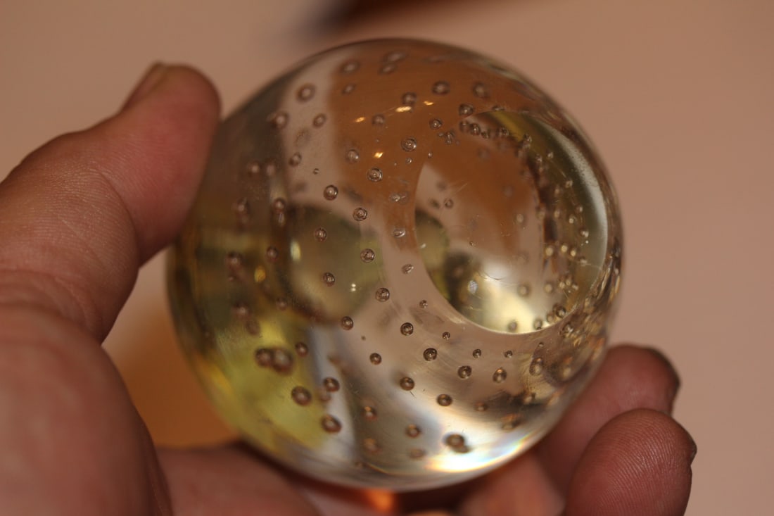 Control Bubble Glas Paperweight - 2